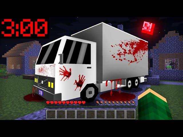 ПРИЗРАЧНЫЙ ГРУЗОВИК ПРИЕЗЖАЕТ НОЧЬЮ В МАЙНКРАФТ | Страшилка Minecraft