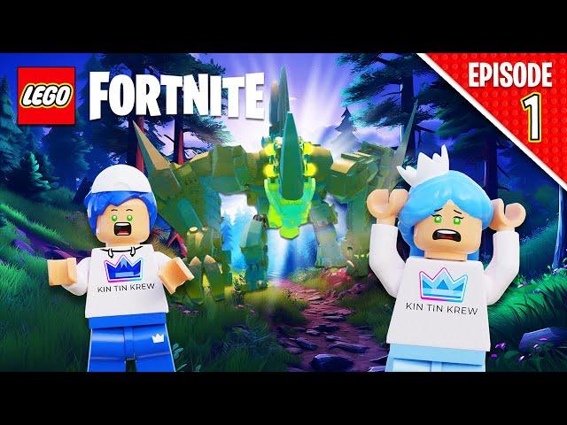 We Found A Giant Monster In Lego Fortnite!