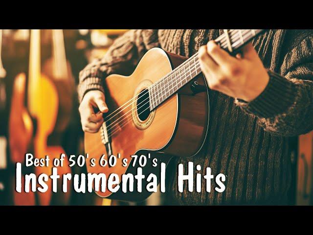 TOP BEST ROMANTIC GUITAR - Soft Relaxing Romantic, Best of 50's 60's 70's Instrumental Hits