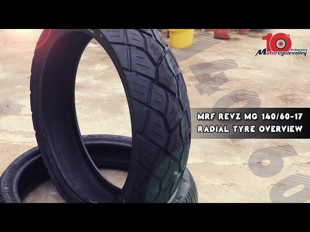 MRF REVZ MG 140/60-17 Radial Tyre overview | Motorcycle valley |