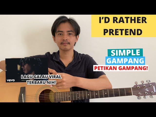 TUTORIAL PETIKAN (I'd Rather Pretend - Bryant Barnes) (Tutorial Gitar) VIRAL!