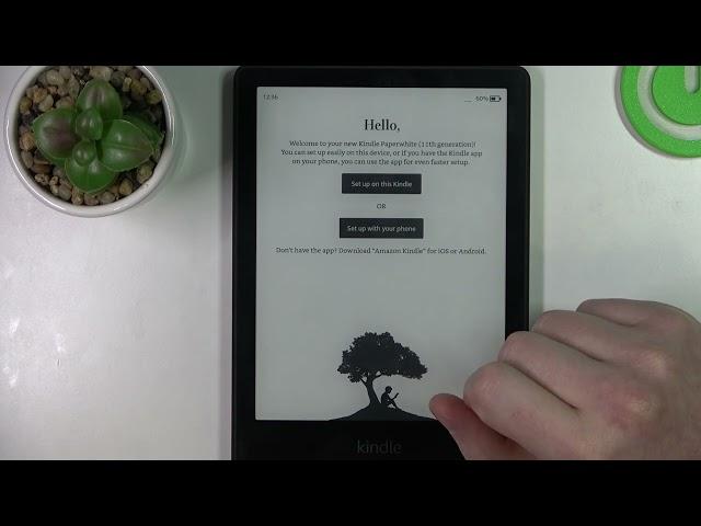 Amazon Kindle Paperwhite 11th Generation - First Setup