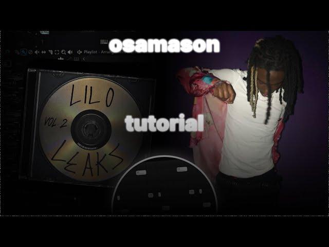 HOW TO MAKE JUMPOUT OSAMASON TYPE BEAT | FL STUDIO TUTORIAL