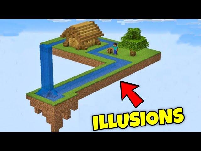 Top 10 Minecraft Illusions that Will Hurt your Brain!