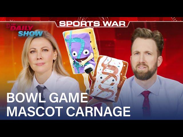 Sports War: Desi & Jordan Clash Over NFL Bonuses, NBA Ratings, & Bowl Game Mascots | The Daily Show