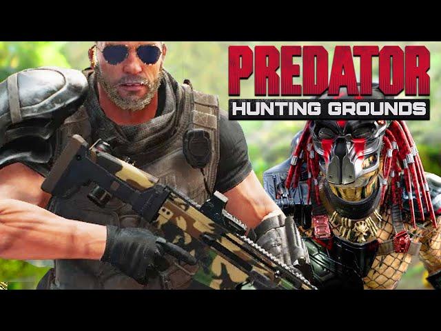 Predator Hunting Grounds - NEW 4 Arnolds Schwarzeneggers vs Predator Gameplay (Challenge Unmasked)