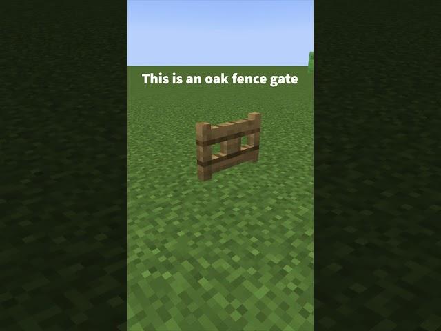 #9 - Oak Fence Gate