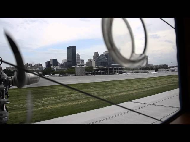 Ford Trimotor Takoff - Cleveland Ohio 5/31/2013 - Burke Lakefront Airport