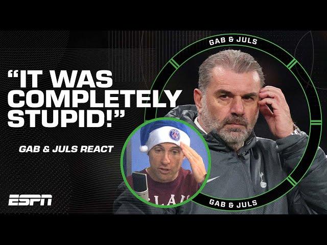 ‘Liverpool could have scored TEN!’  Gab & Juls slam Postecoglou’s stubborn Spurs | ESPN FC