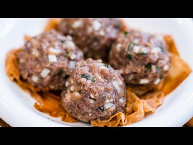 Dim Sum Beef Meatball Recipe (Reveal the Secret of Juicy and Tender Meatballs)