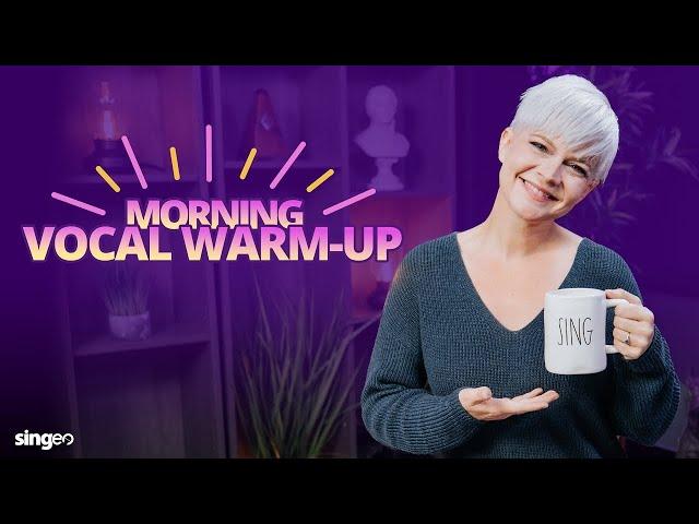 The BEST Morning Vocal Warm-Up for Singers