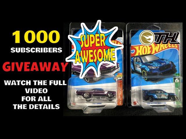 Hot Wheels Hunting Super Treasure Hunt Giveaway!!