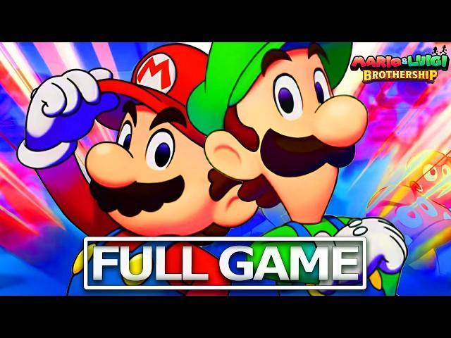 MARIO & LUIGI: BROTHERSHIP Full Gameplay Walkthrough / No Commentary【FULL GAME】HD