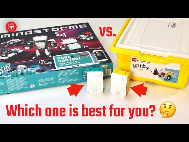 Robot Inventor 51515 vs. 45678 LEGO SPIKE Prime: how to choose?