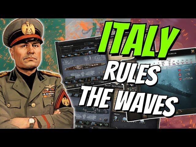 Can we turn ITALY into a NAVAL POWERHOUSE?..... Hearts of Iron 4