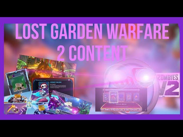 Lost Content From Garden Warfare 2 - A #SAVEGW2 Documentary