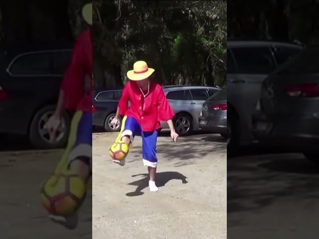 One Piece Luffy Football Freestyle