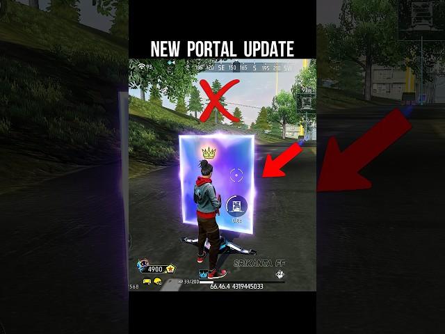 New Portal Update  Free Fire New Update Portal Change #srikantaff