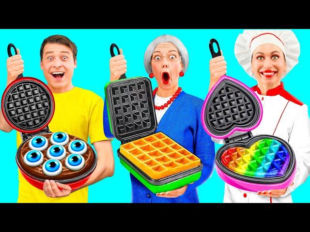 Me vs Grandma Cooking Challenge | Parenting Hacks by Fun Teen