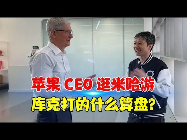 苹果CEO库克到米哈游一日游，到底打的什么算盘？原神真的香？