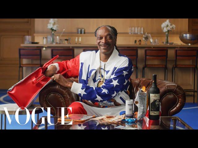 11 Things Snoop Dogg Carries in His Olympic Bag | In the Bag | Vogue