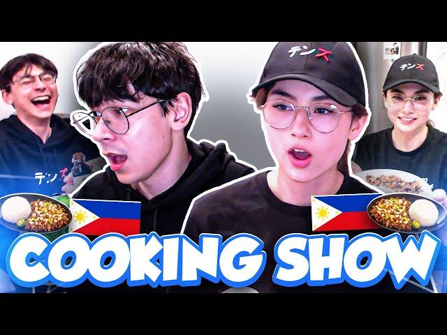 Kyedae & TenZ MAKE PORK SISIG !!! | Kyedae Friday's Cooking Show