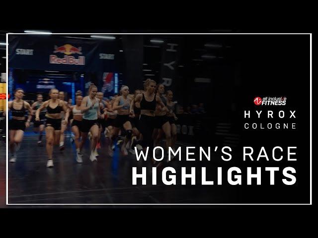 LCQ | AI FITNESS HYROX COLOGNE  | Women's Race Highlights