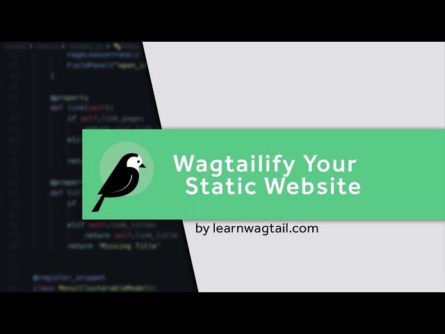 Wagtailify Your Static Website: Global Social Media Settings