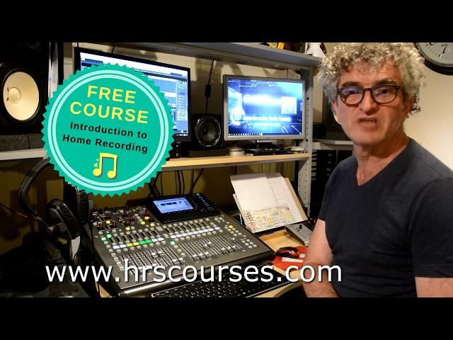 HRS Courses - Home Recording Studio Courses