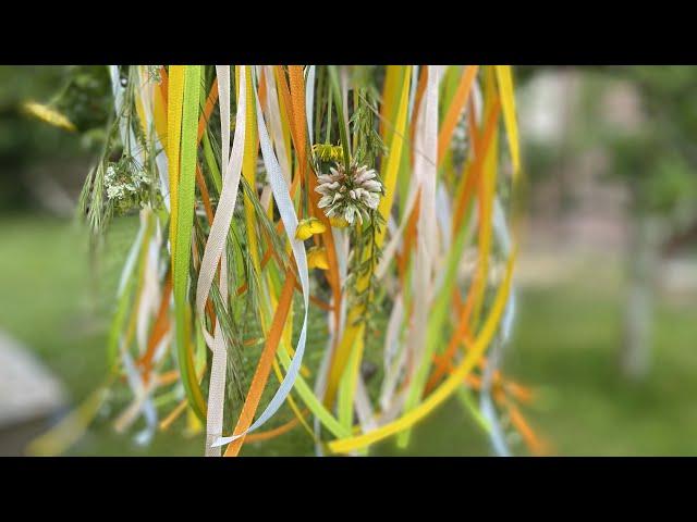 DIY * Midsommar * Schnelle Sommerdeko mit Wiesenblumen und Gräsern