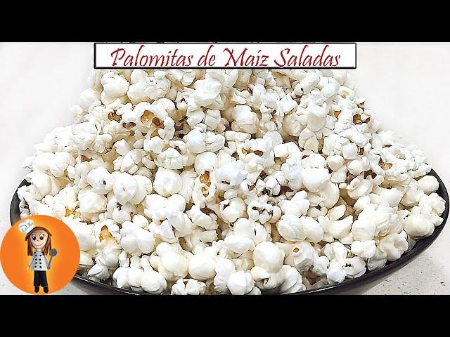 Palomitas de Maíz Saladas | Receta de Cocina en Familia