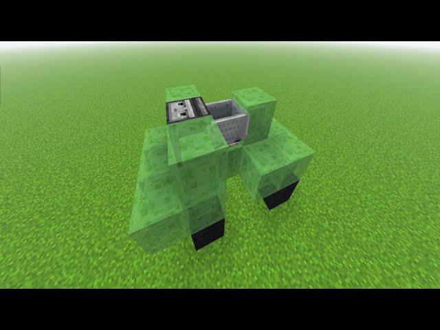 Simple Build Moving Car | Minecraft Bedrock Tutorial