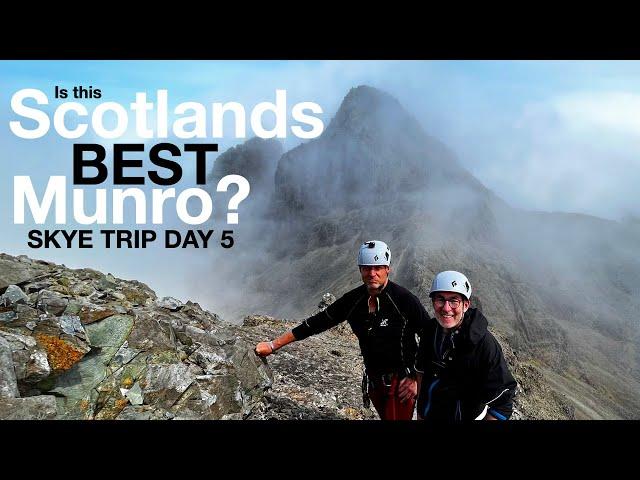 Sgurr nan Gillean | Am Basteir | Bruach na Frithe | Skye Cuillin | My Munros 205, 206 and 207