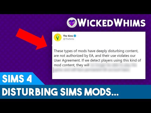 EA Addresses EXTREMELY disturbing Sims 4 Mods... 