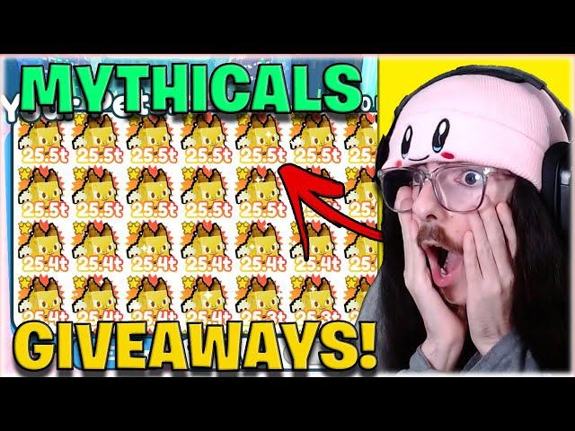  *FREE* MYTHICAL PIXEL DEMON GIVEAWAY | PET SIM X ROBLOX LIVE