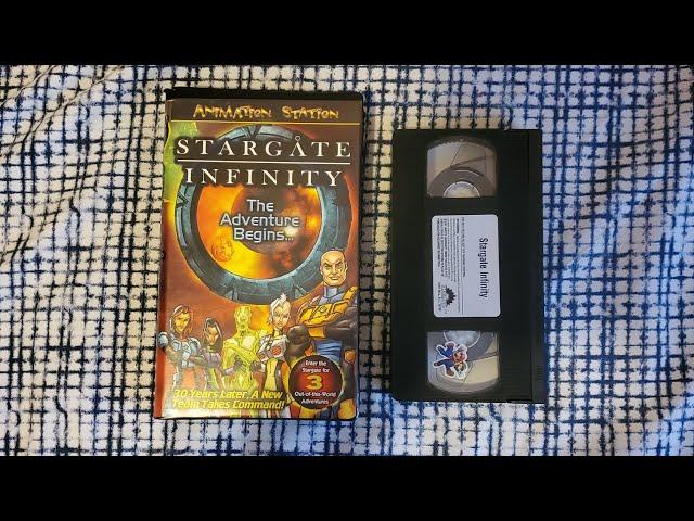 Opening To Stargate Infinity The Adventures Begins 2003 VHS