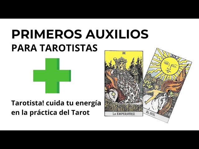 TAROTISTA! cuida tu ENERGÍA en la práctica del TAROT. CURSO DE TAROT