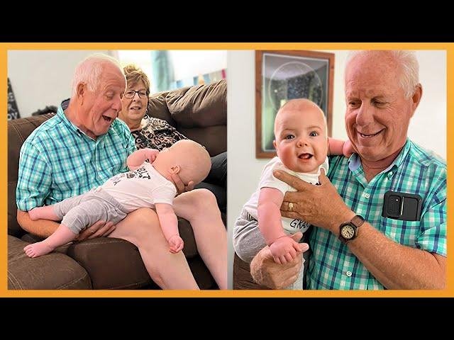 GRANDPARENTS MEET GRANDCHILD FOR THE FIRST TIME! | EMOTIONAL SURPRISES