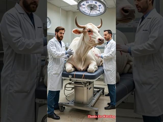 "Injured Cow Was Dying… Until a Stranger Became Her Angel "#ai #motivation #animals