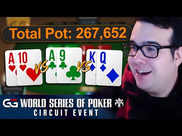 CRAZY $525 High Roller Final Table! | World Series of Poker Circuit Event