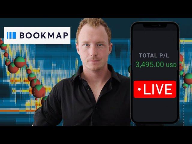 Watch Me Day Trade LIVE Using Bookmap ($3,495 in 10 Minutes)