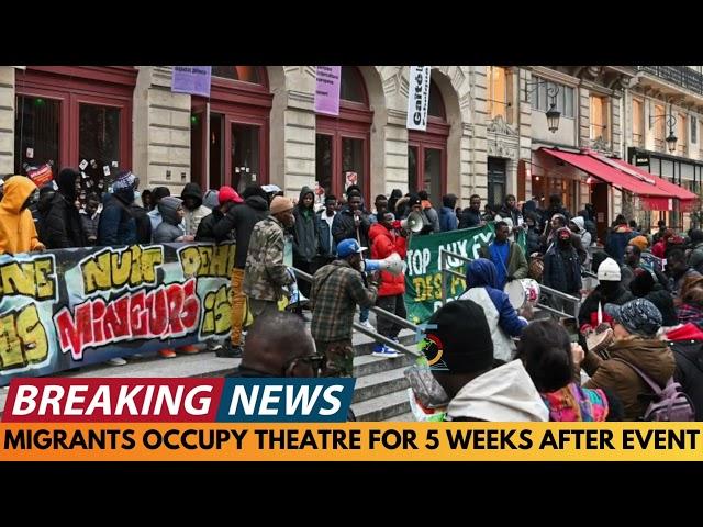 BREAKING NEWS: MIGRANTS OCCUPY THEATRE AFTER FREE EVENT AND DON'T LEAVE FOR 5 WEEKS