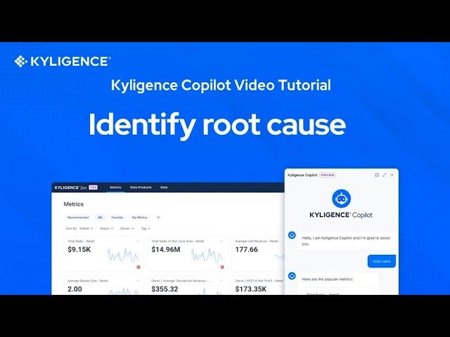 Automated Insights: Root Cause Analysis with Kyligence Copilot