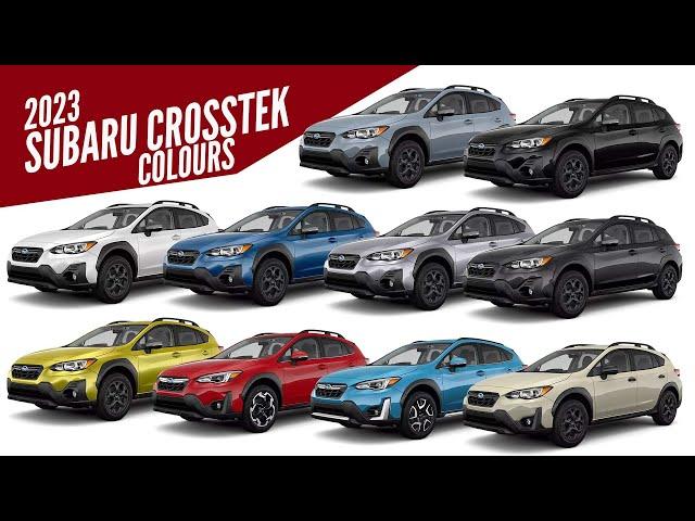 2023 Subaru Crosstek - All Color Options - Images | AUTOBICS