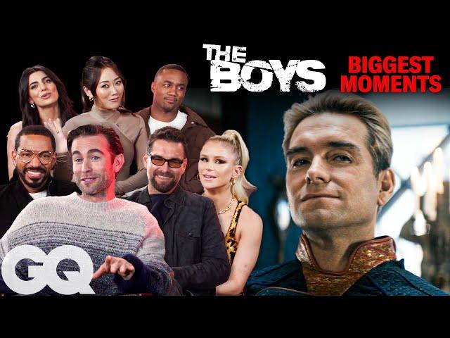 'The Boys' Cast Break Down The Biggest Moments From Season 3 | GQ