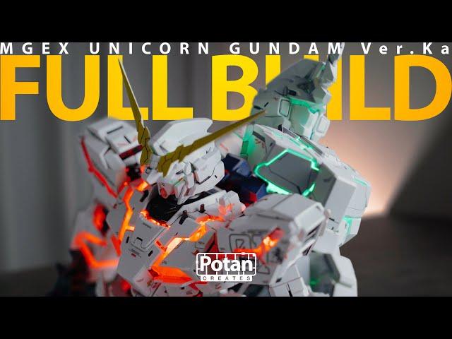 The 100 hours - I painted this $250 Gunpla MGEX Unicorn Gundam Ver.Ka | 地獄の所業 MGEX ユニコーンガンダム ガンプラ全塗装