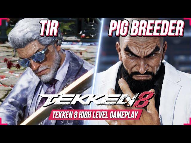 TEKKEN 8  TIR (VICTOR) vs Grade 1 Pig (HEIHACHI) Aggressive Gameplay  T8 Ranked Match 