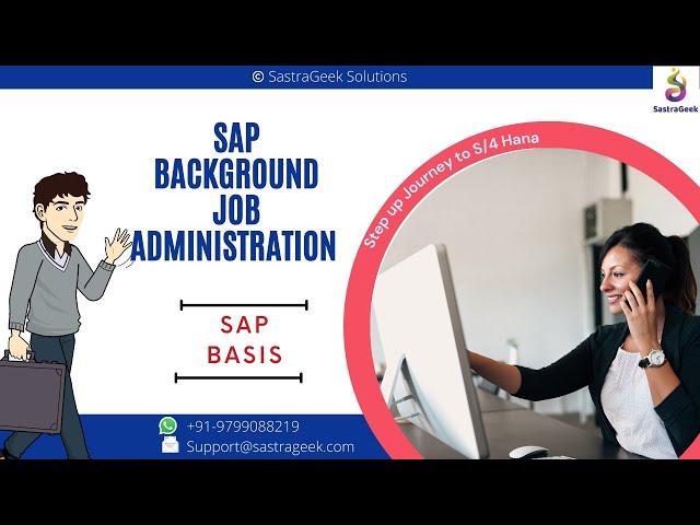 Sap Background Job administration  || SAP Basis