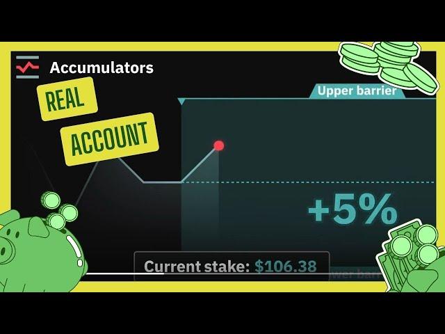 Deriv Accumulator/Real Account