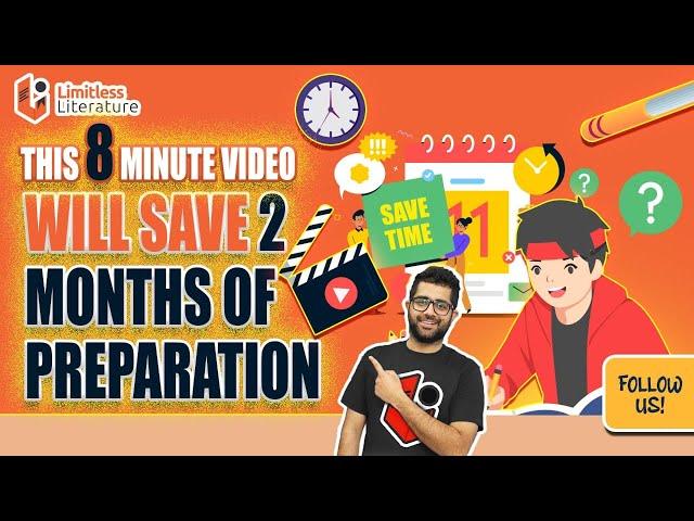 This 8 Minute Video Will Save 2 Months of UGC NET English Literature Preparation!